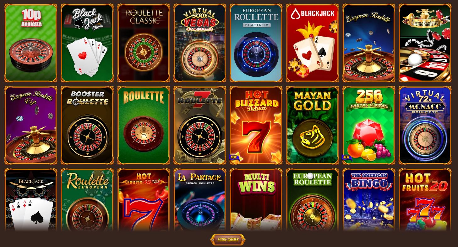 Abuking Casino table games cover the most common casino classics