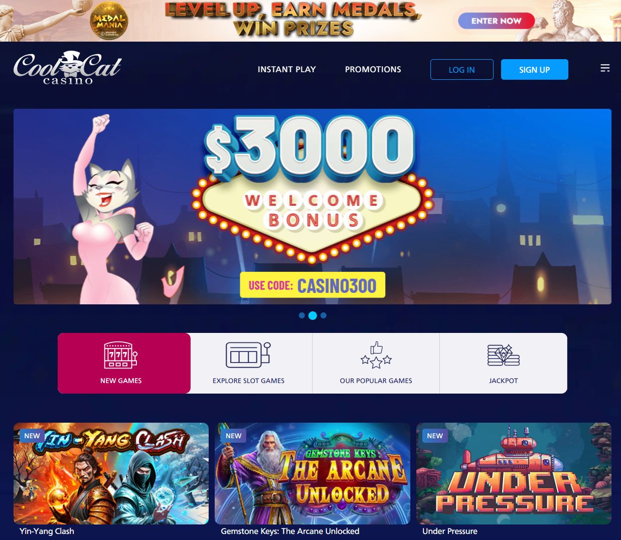 The website is clean and simple 