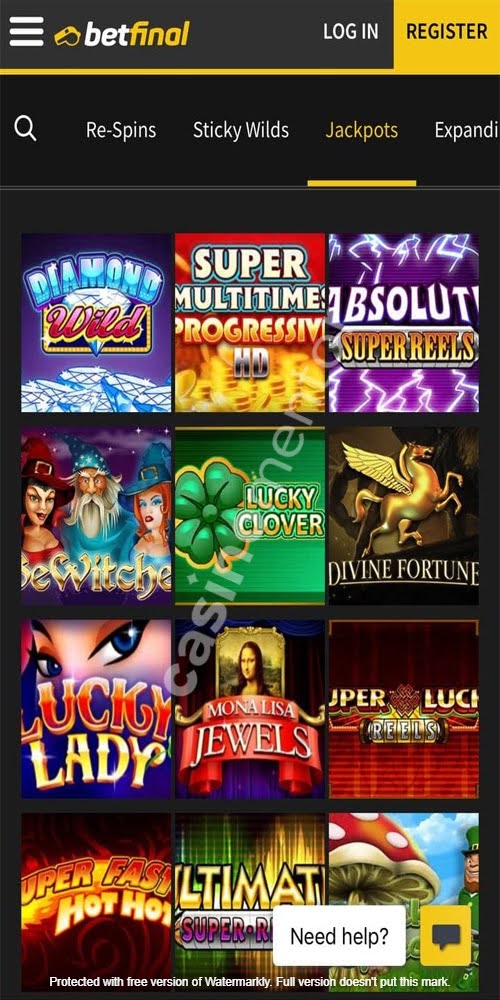 Jackpots Mobile