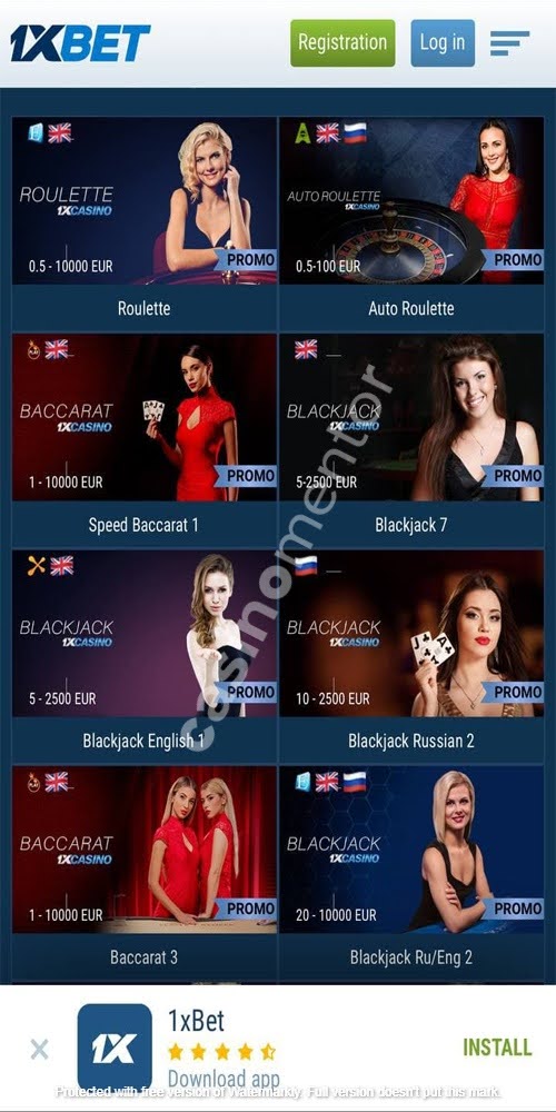 Live Casino Mobile